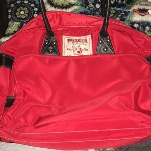 True religion travel bag!